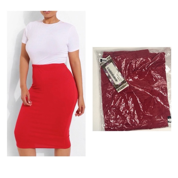 Plus midi tube skirt - Picture 1 of 6